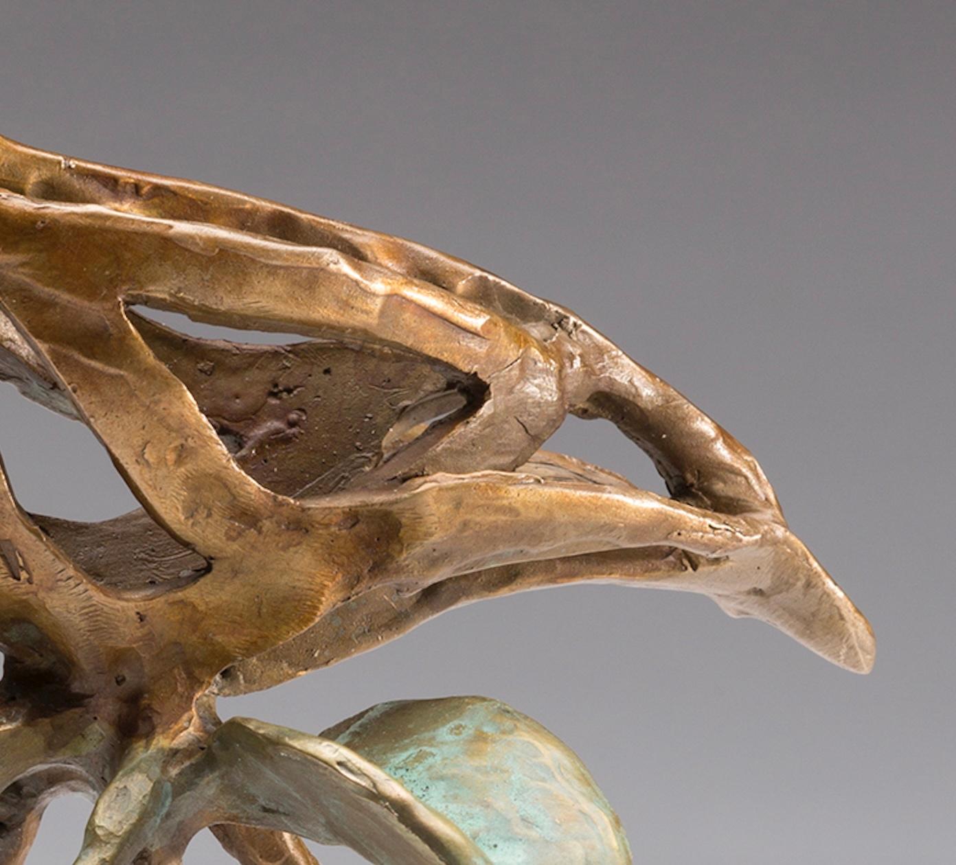 Perdiz en una Pera 18/100 - Sculpture Contemporáneo de Sandy Graves
