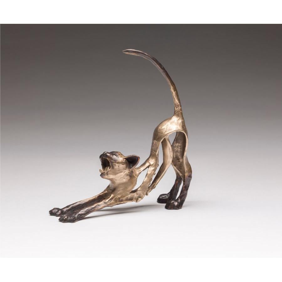 Sandy Graves Figurative Sculpture - Stretch 19/50