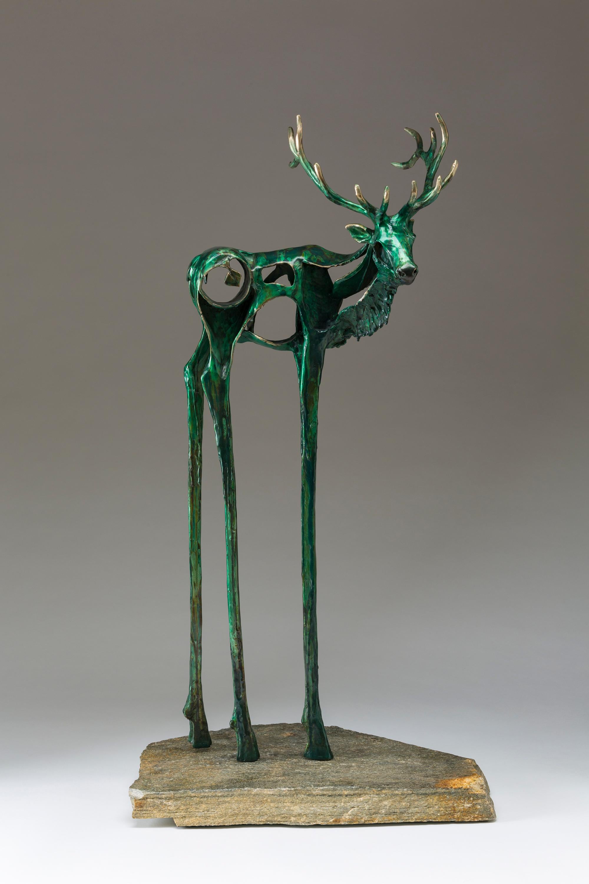 Sandy Graves Figurative Sculpture - The Prince 10/50