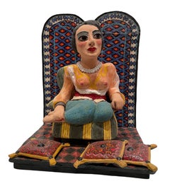 Matisse's Persian Woman - Sculptural Ode to Henri Matisse in Hand Built Ceramic