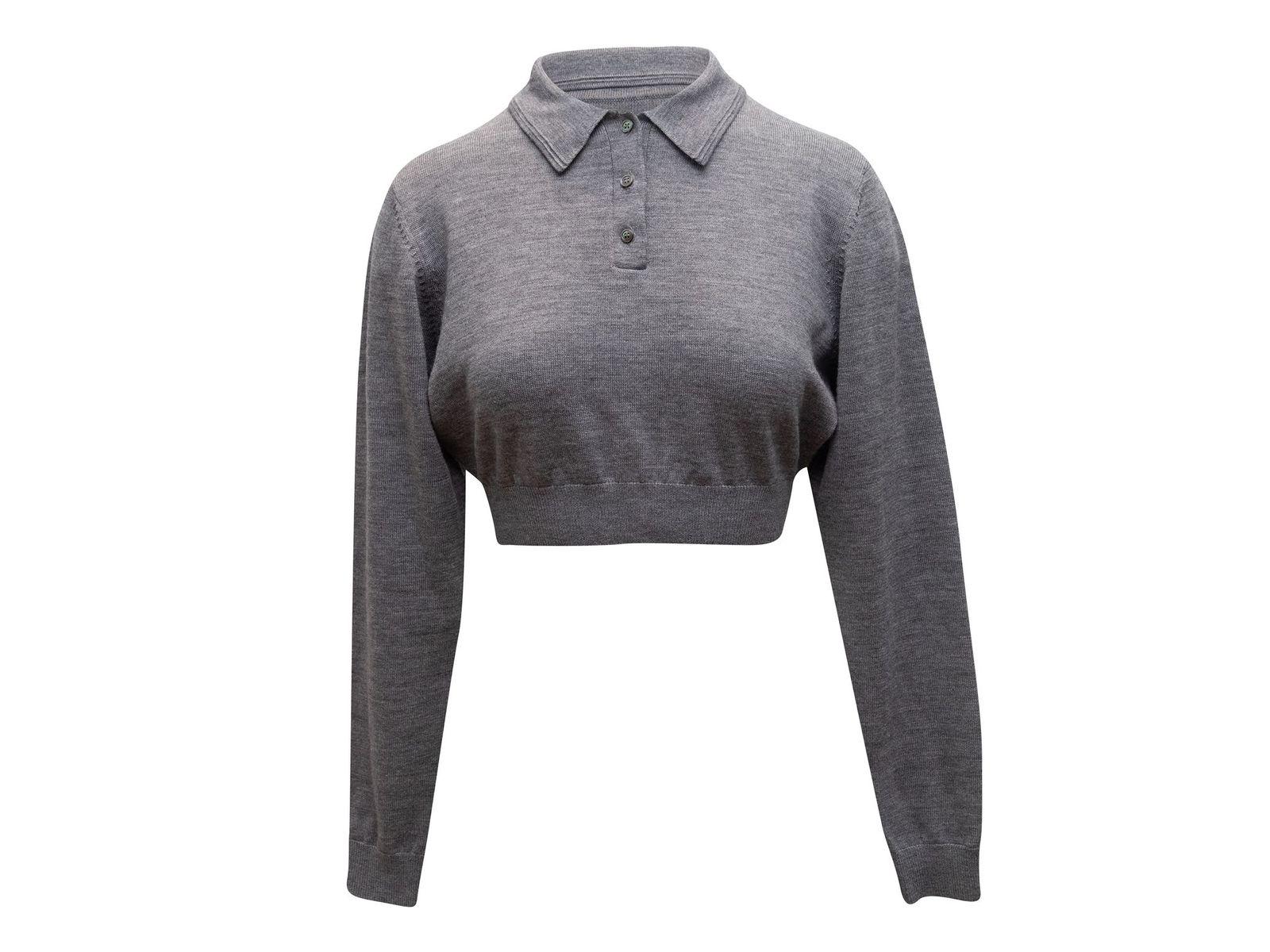 sandy liang car polo sweater