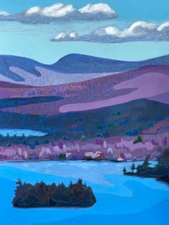 Landscape Drawings and Watercolors