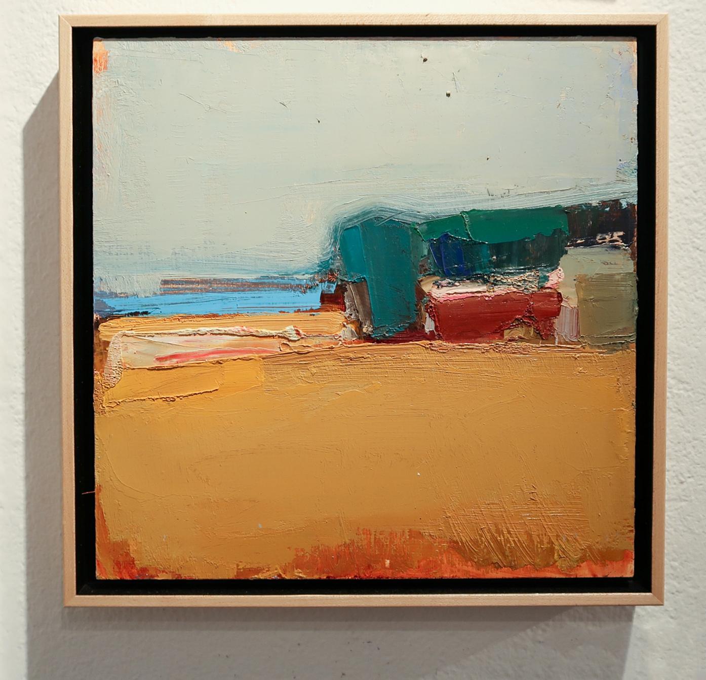 THE HOME ON THE RIDGE – Painting von Sandy Ostrau