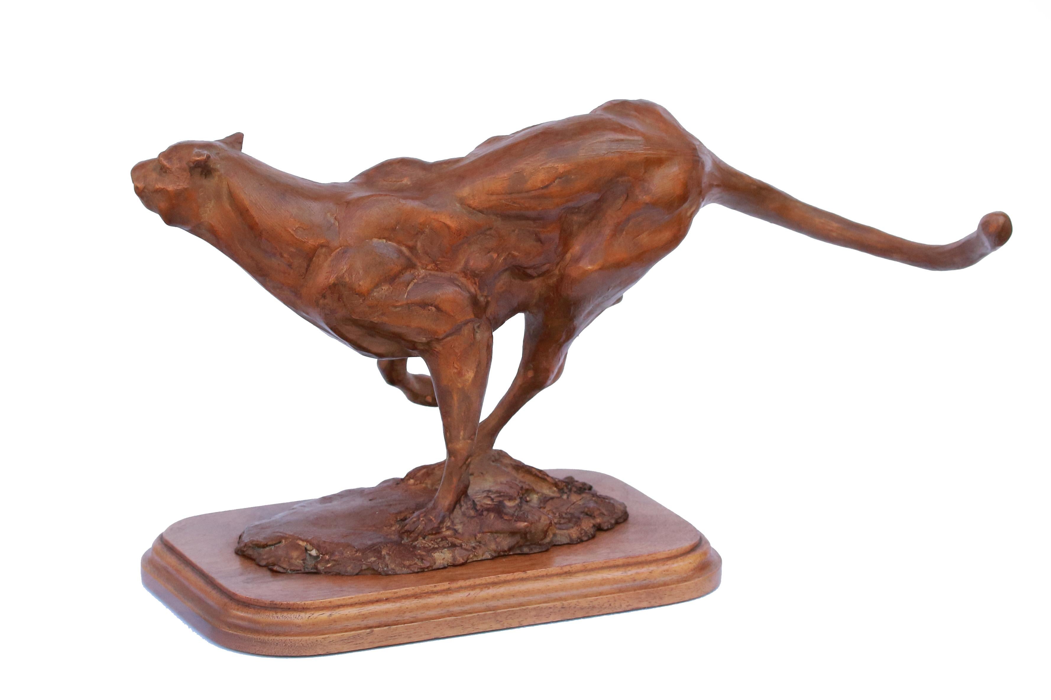 Signed/etched by Artist on bronze base of sculpture with edition number.
1/25