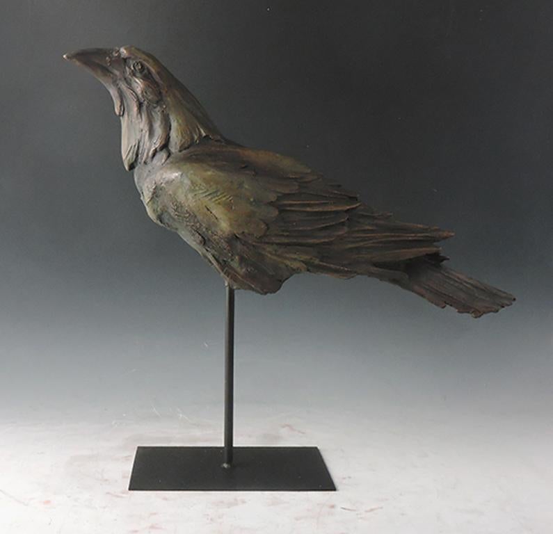 Sandy Scott Still-Life Sculpture - Raven Fragment