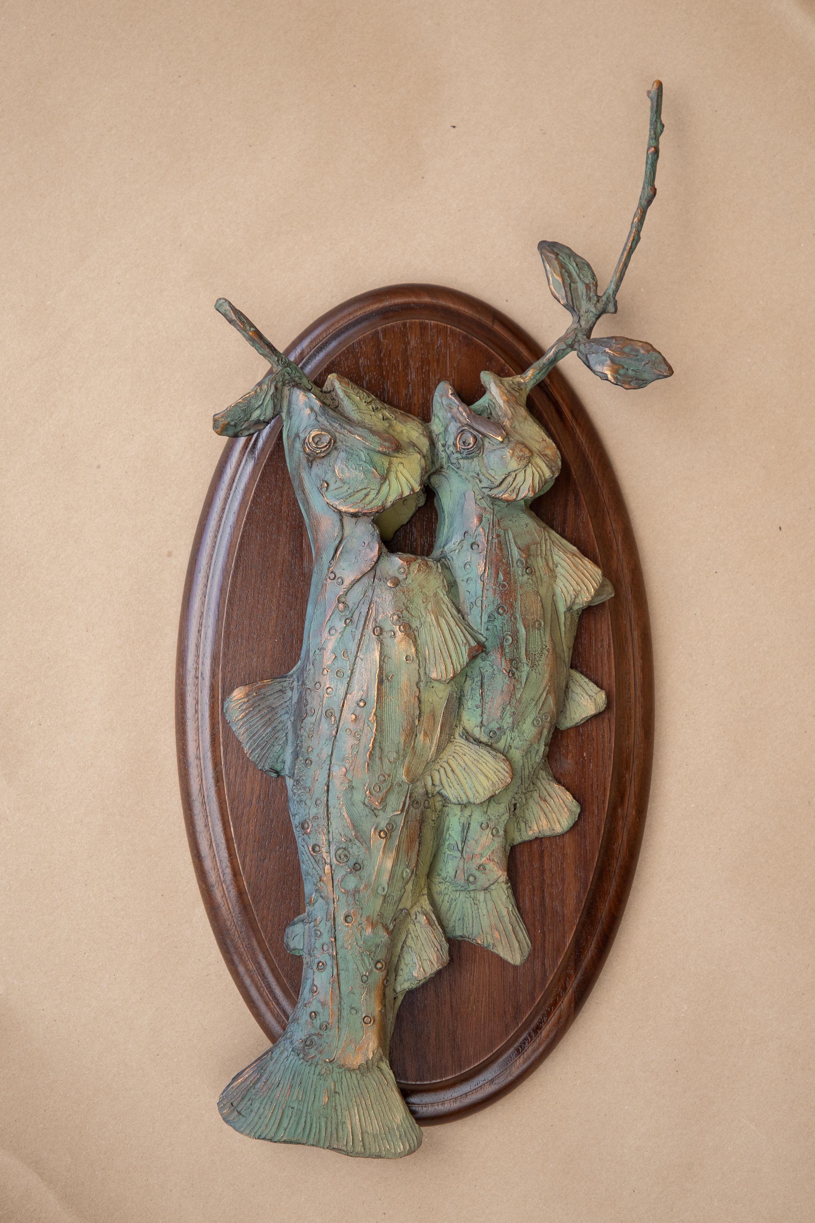 Trail Creek Brownies - Sculpture di Sandy Scott