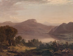 Paysage avec lac, 1852