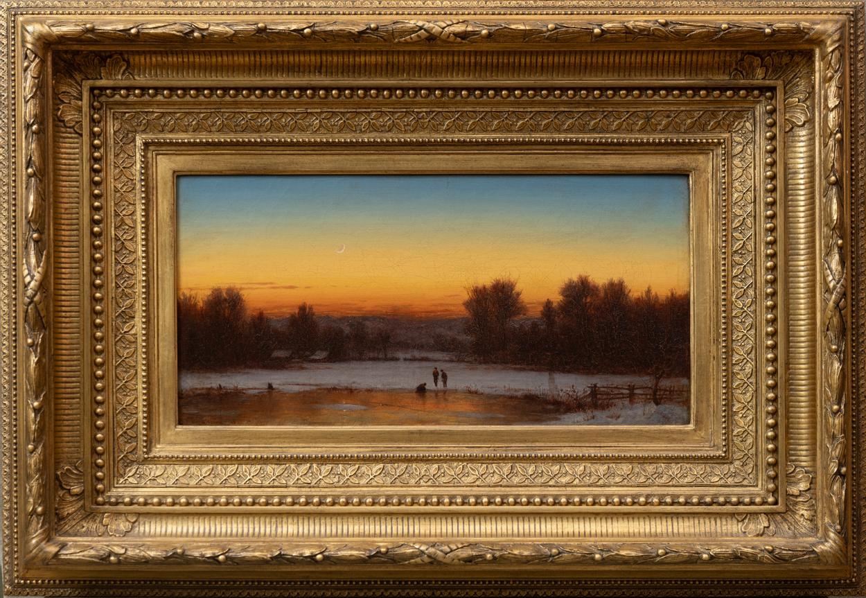 Dans sa peinture à l'huile 