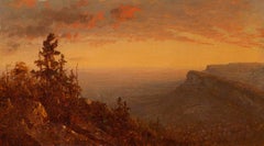 Tramonto sulle Shawangunks