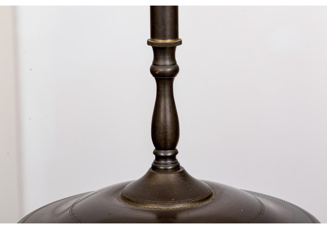 Hollywood Regency Sang-de-Boeuf Baluster Form Vase Mounted As A Lamp For Sale