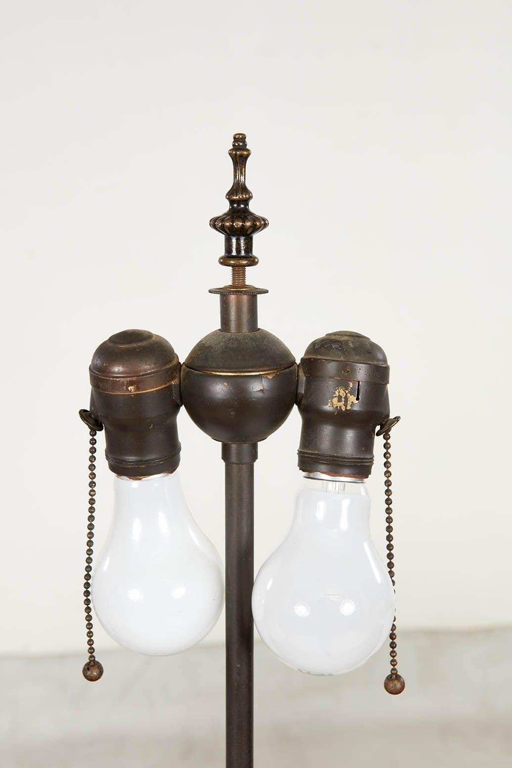 Ceramic Sang de Boeuf Glazed Table Lamp
