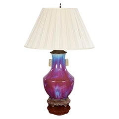 Sang de Boeuf Glazed Table Lamp