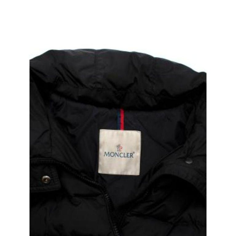 Sanglier black down jacket For Sale at 1stDibs