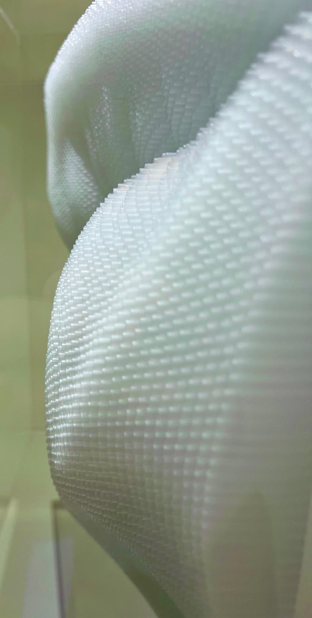 Contemporary pop art 3-D Wandskulptur Blue DESIRE Strohhalme, Acryl, Plexiglas im Angebot 6