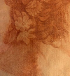 Sanguine 19th Century French School Drawing