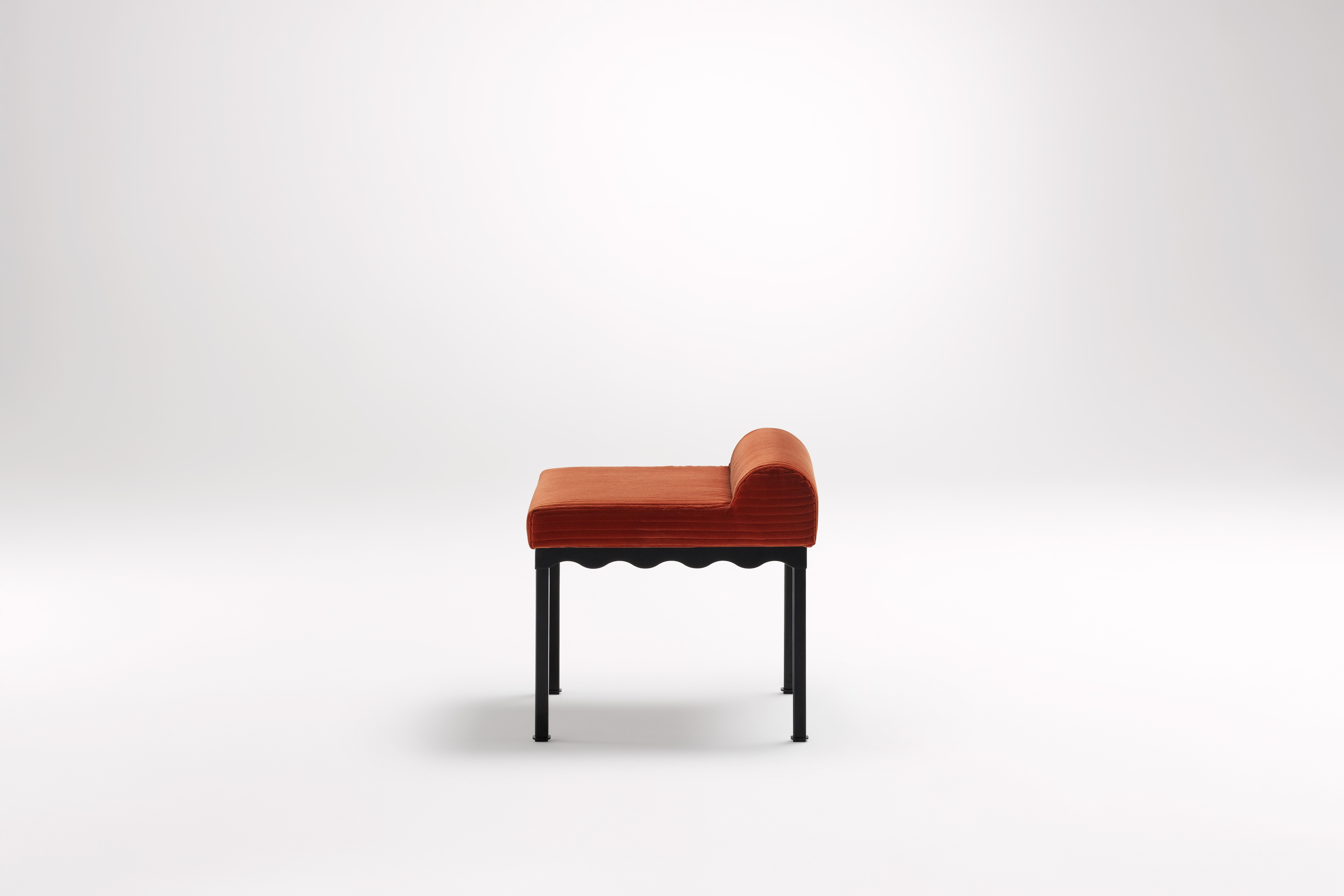 Post-Modern Sanguine Bellini 540 Bench by Coco Flip For Sale