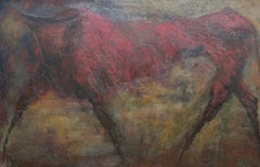 Bull, 120x200 cm, oil on canvas