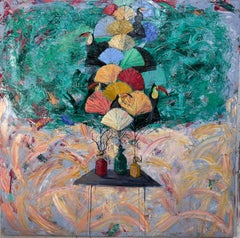 Perfume, 150x150 cm, oil on canvas