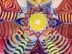 Magical Gateways, Mixed Media on Paper