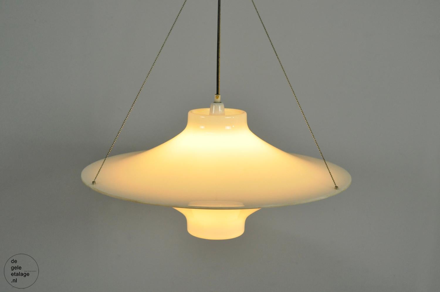 SANKA / Sky Flyer pendant lamp by Yki Nummi, Finland 1959 For Sale 5