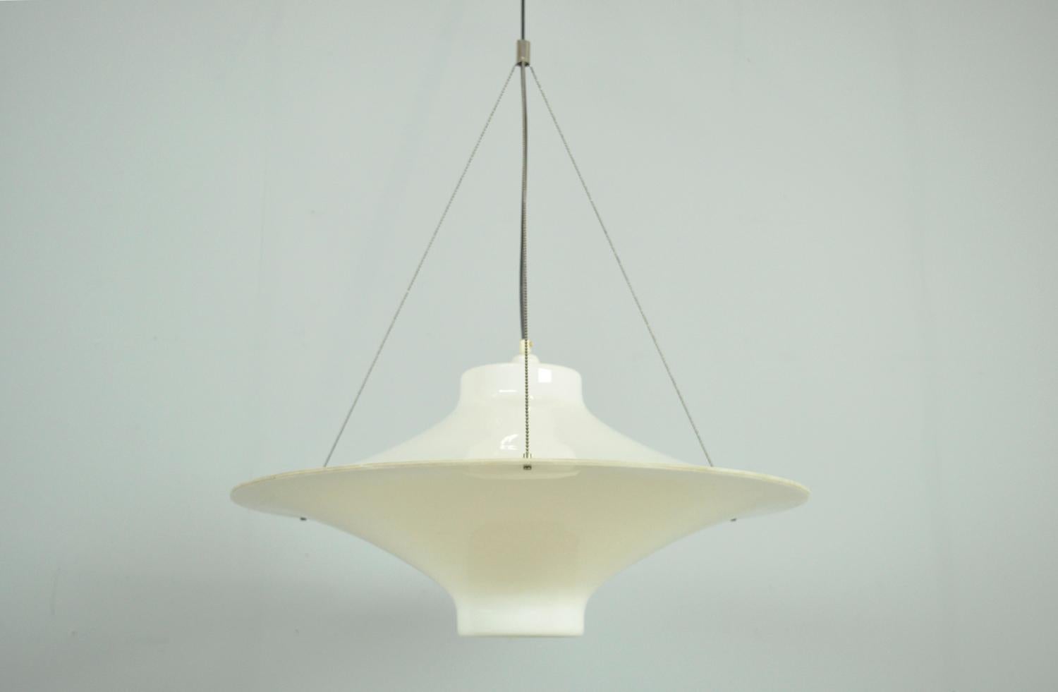SANKA / Sky Flyer pendant lamp by Yki Nummi, Finland 1959 For Sale 7