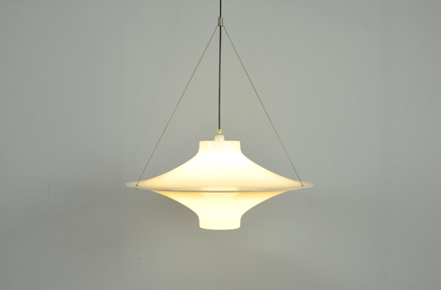 SANKA / Sky Flyer pendant lamp by Yki Nummi, Finland 1959 For Sale 1