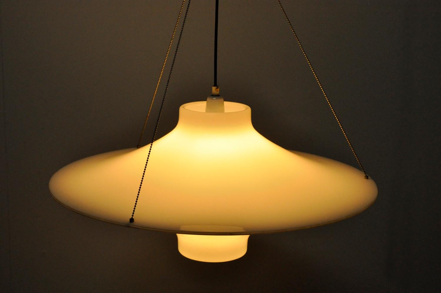 SANKA / Sky Flyer pendant lamp by Yki Nummi, Finland 1959 For Sale 2