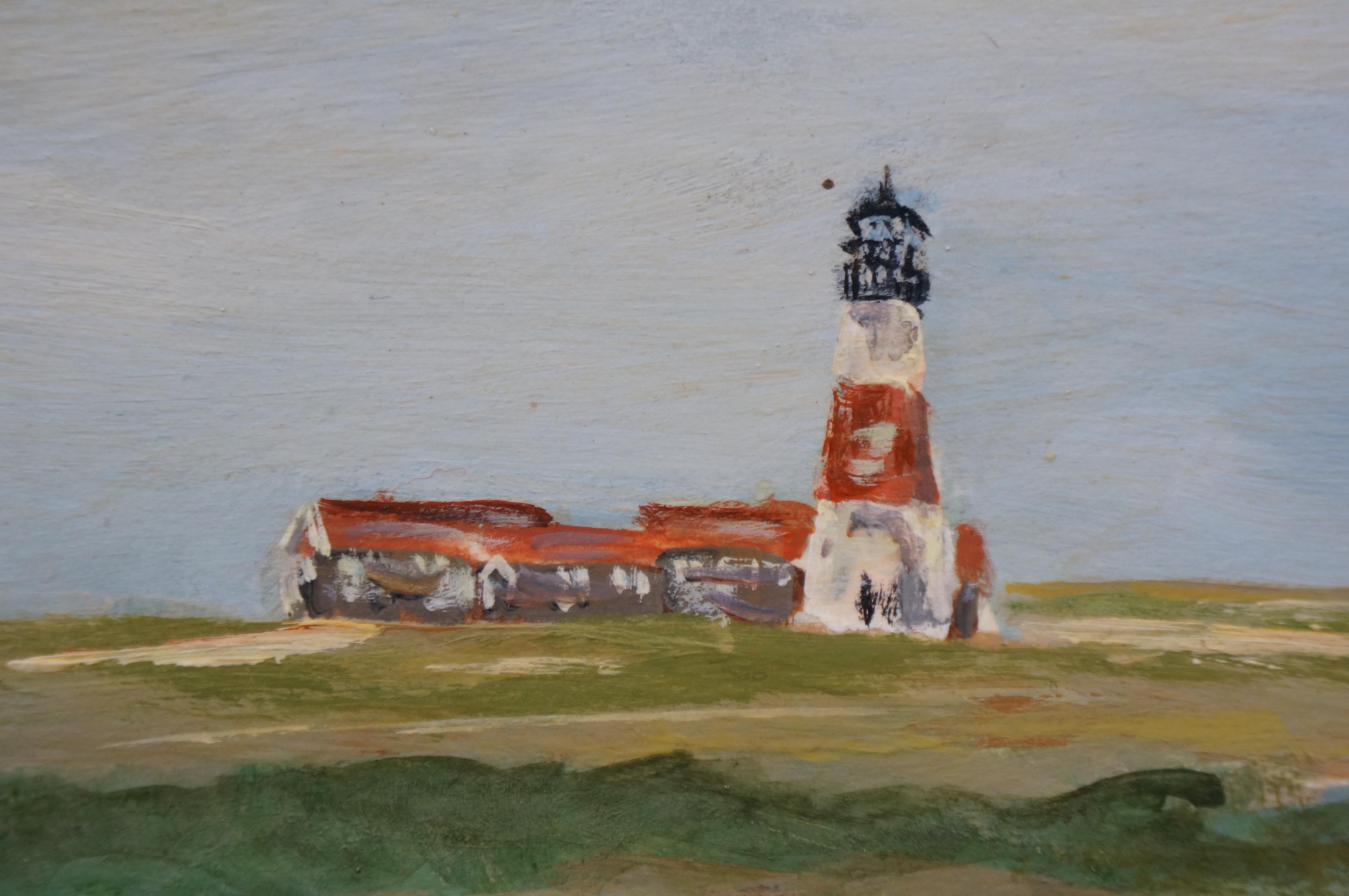 Sankaty Golf Course Nantucket, MA Öl-Landschaftsgemälde Bettie J. Sarantos im Angebot 2