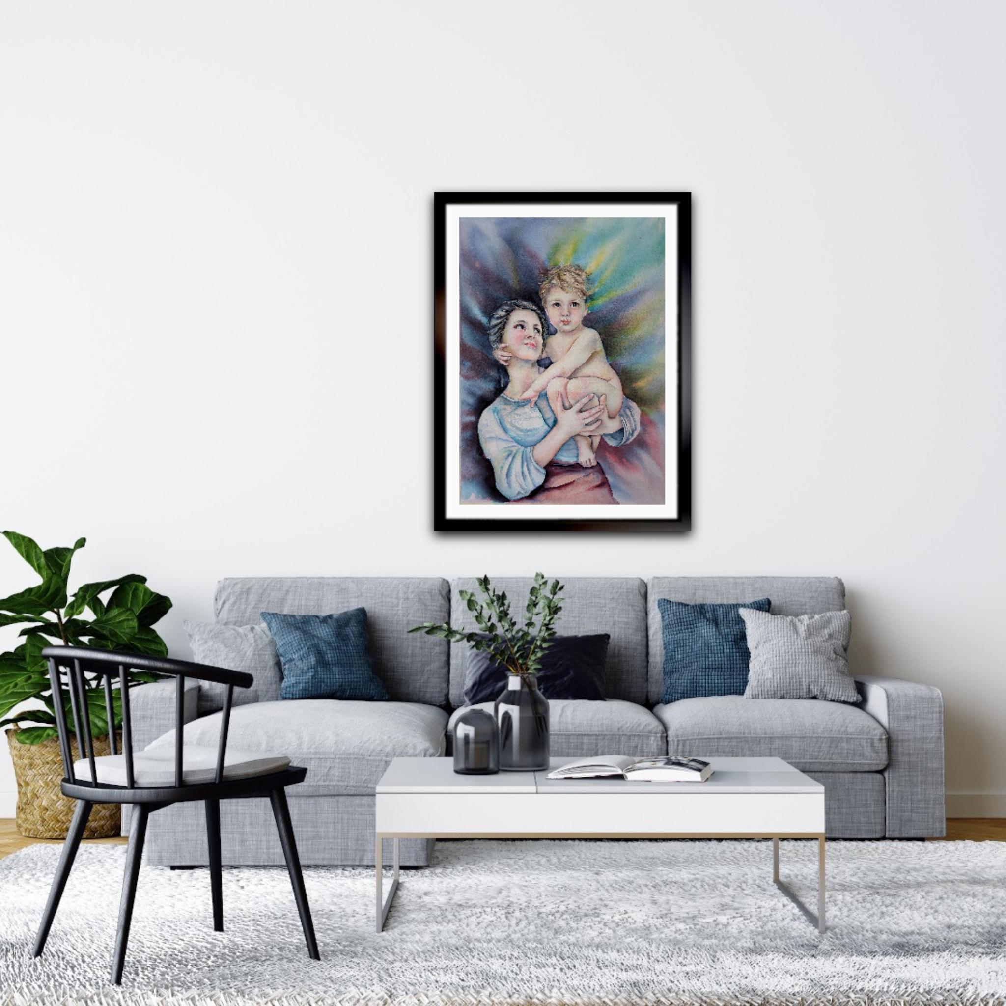 Mutter- und Kind – Art von Sanne Bleka