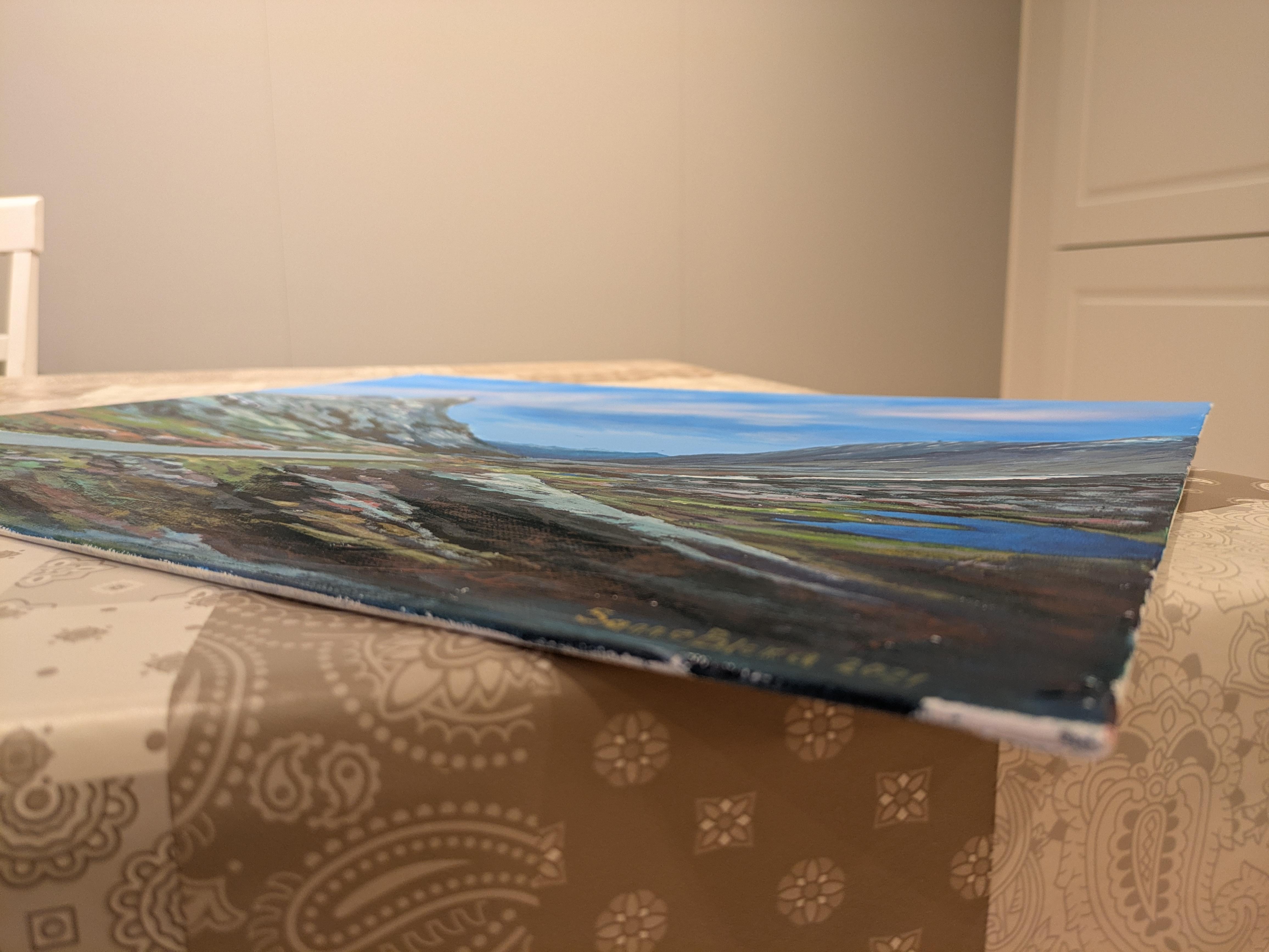 Montañas de Noruega. Horizontal, interior, azul, naturaleza, Bleka en venta 2