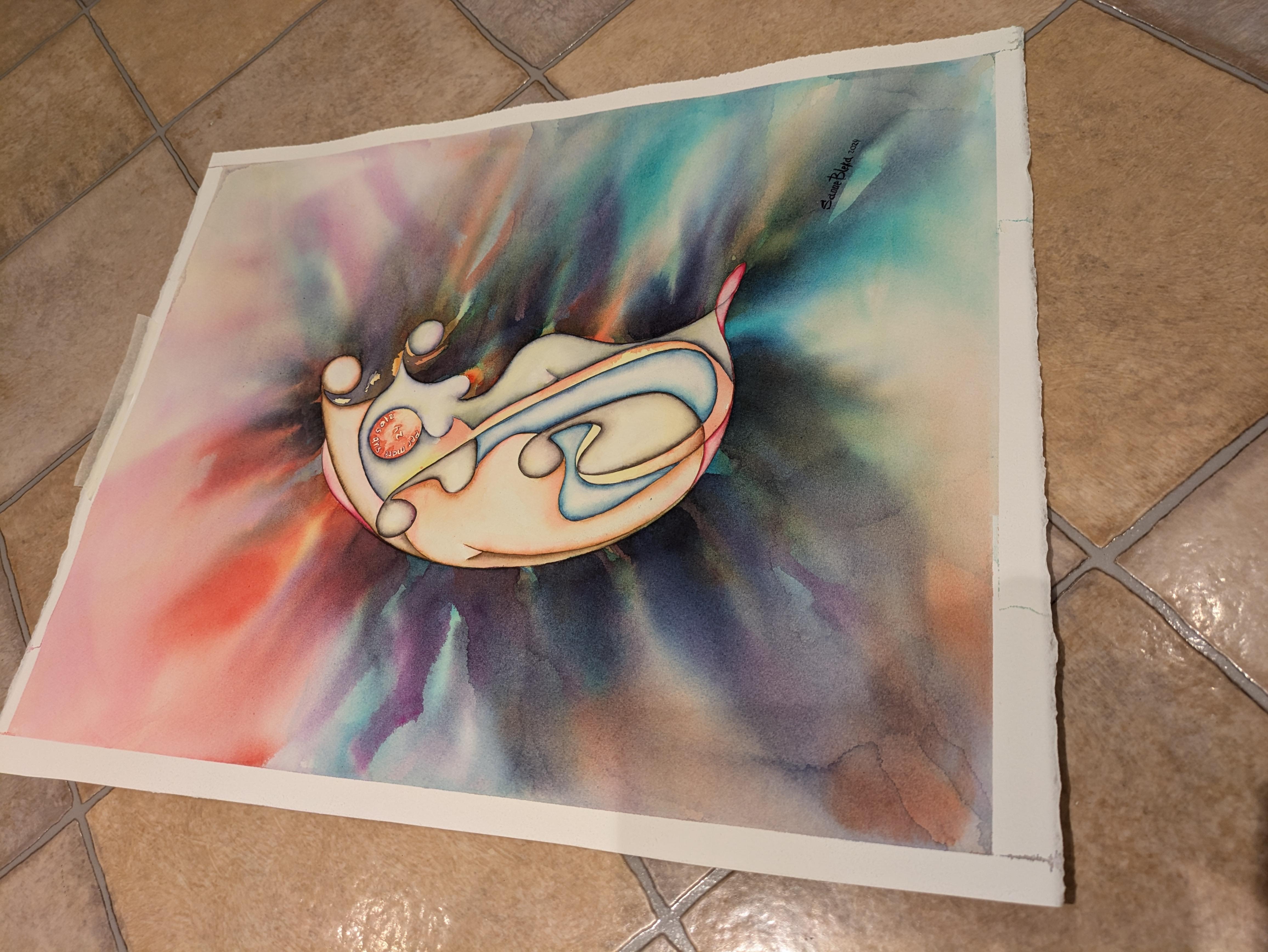 Sotto il sole - Art Surrealismo di Sanne Bleka
