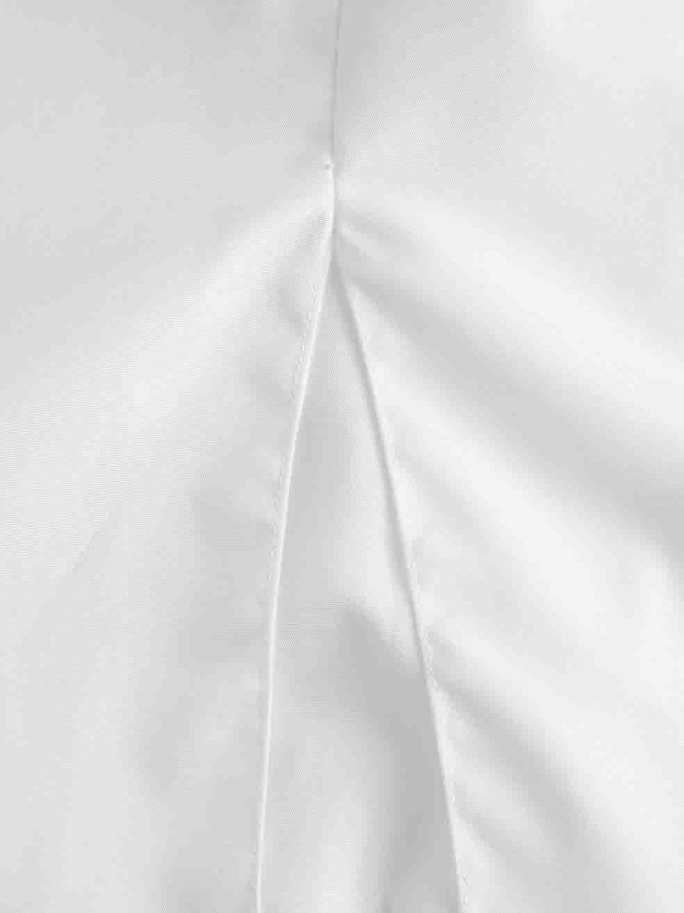 Women's Sanne White Shirt Style Mini Dress Size M For Sale