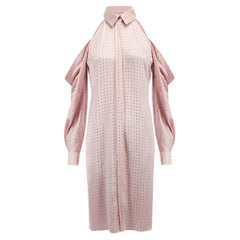 Sanne Women's Pink Jewelled Open Shoulder Dress