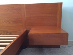 Sannemann Møbelfabrik Dänisches Teak Plattform Bett Queen Size