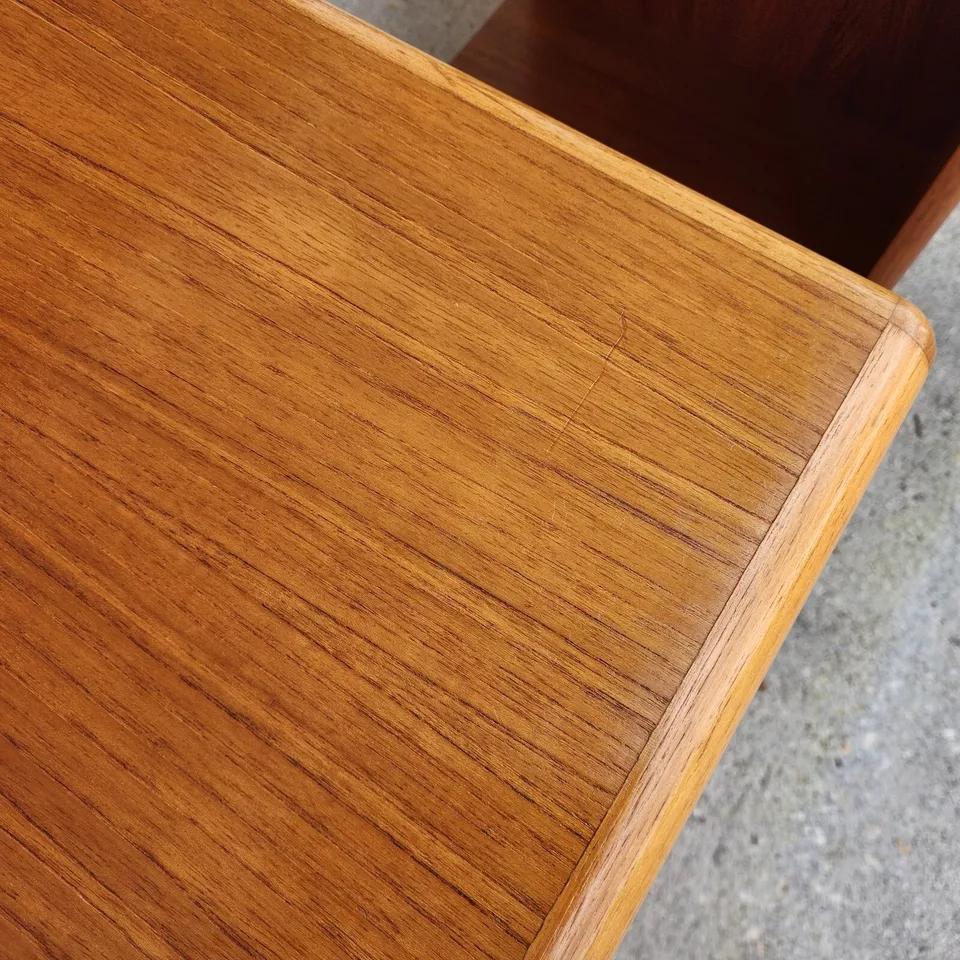 Sannemann Teak Nightstands Side Tables Danish 1970s Pair For Sale 9
