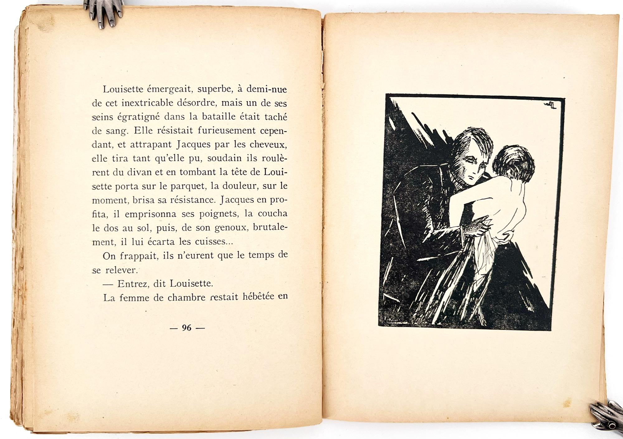 Sans Pudeur by Renée Camera, illustrations by Valti For Sale 4