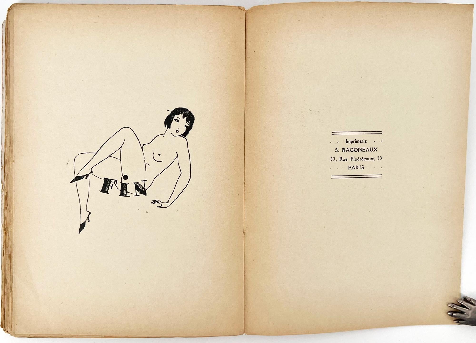 Sans Pudeur by Renée Camera, illustrations by Valti For Sale 5