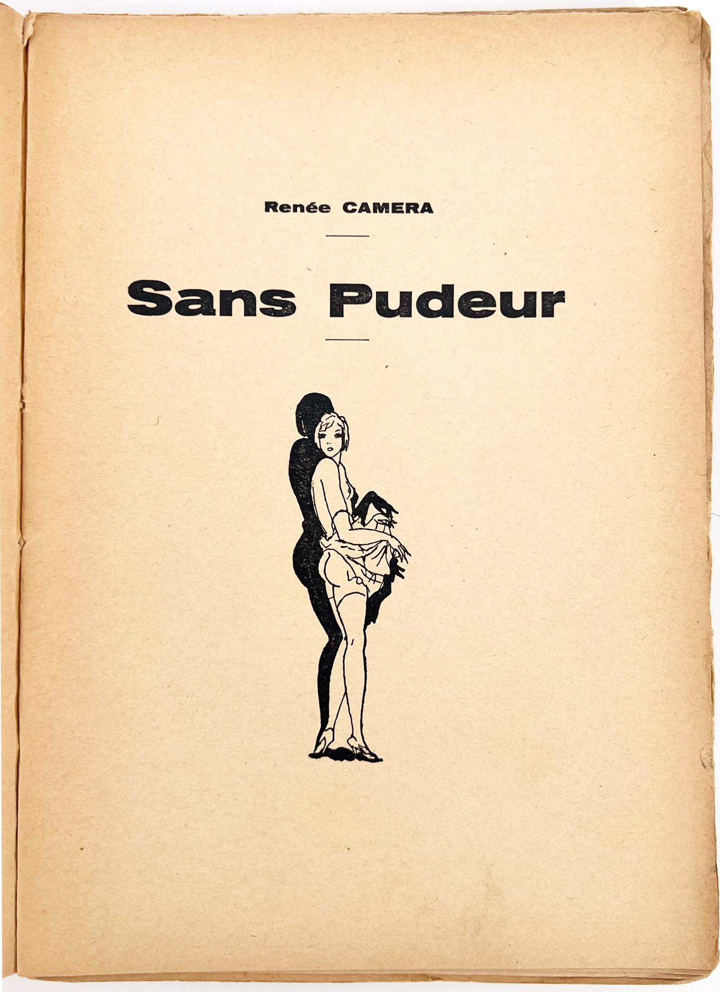 Sans Pudeur by Renée Camera, illustrations by Valti For Sale 7