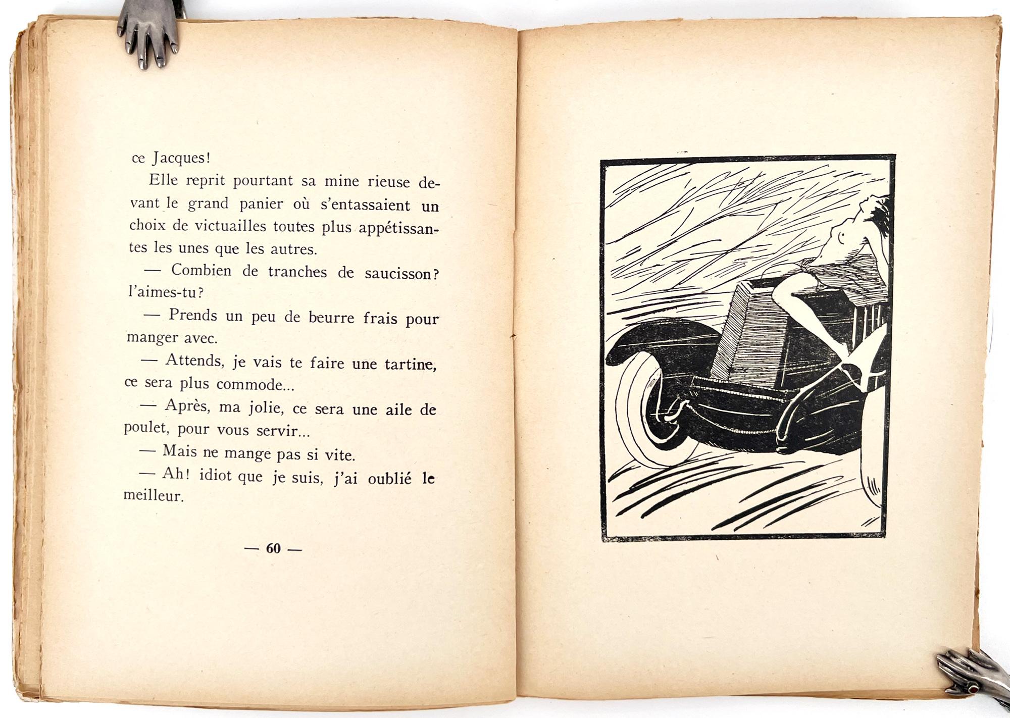Leather Sans Pudeur by Renée Camera, illustrations by Valti For Sale