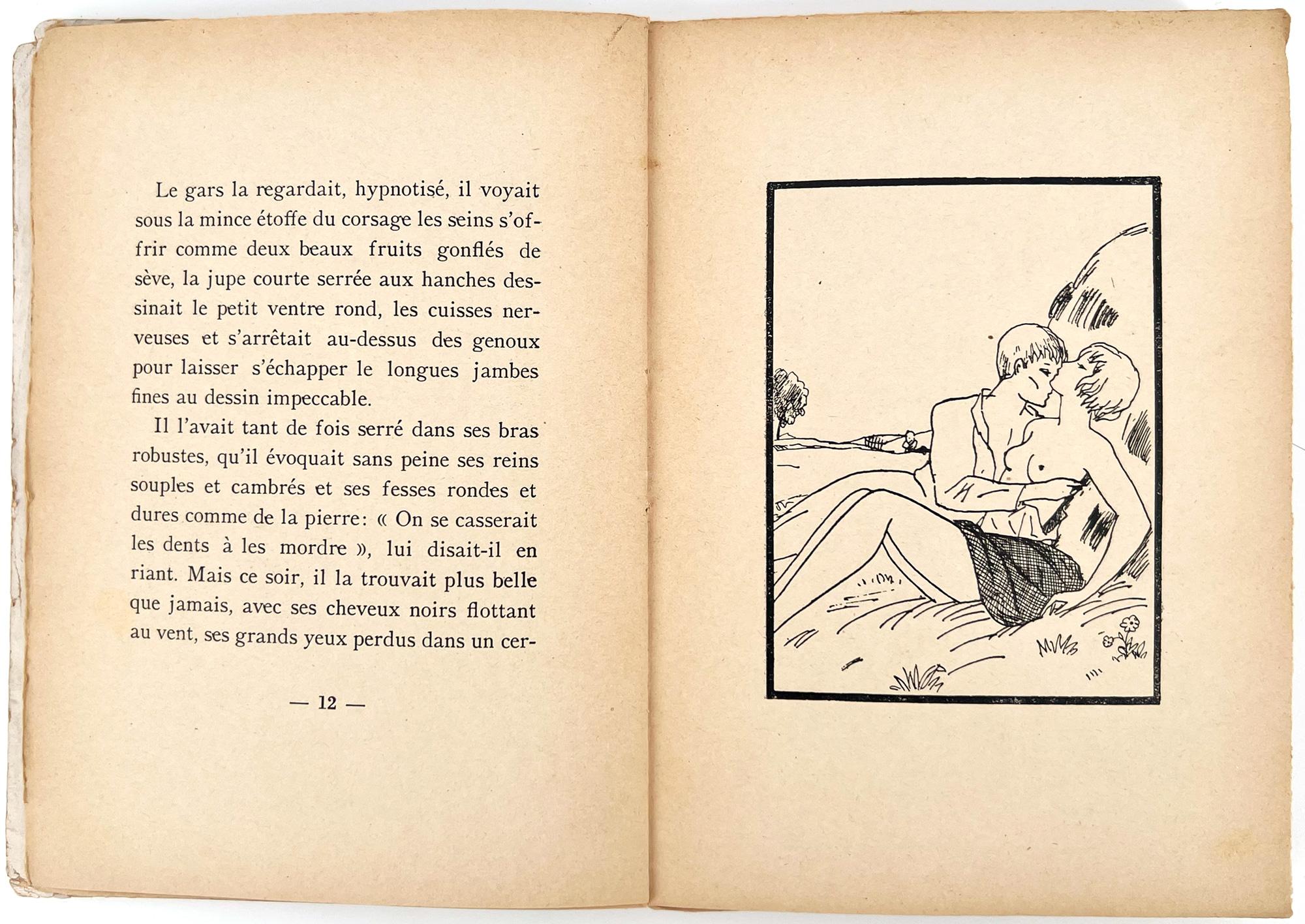 Sans Pudeur by Renée Camera, illustrations by Valti For Sale 1