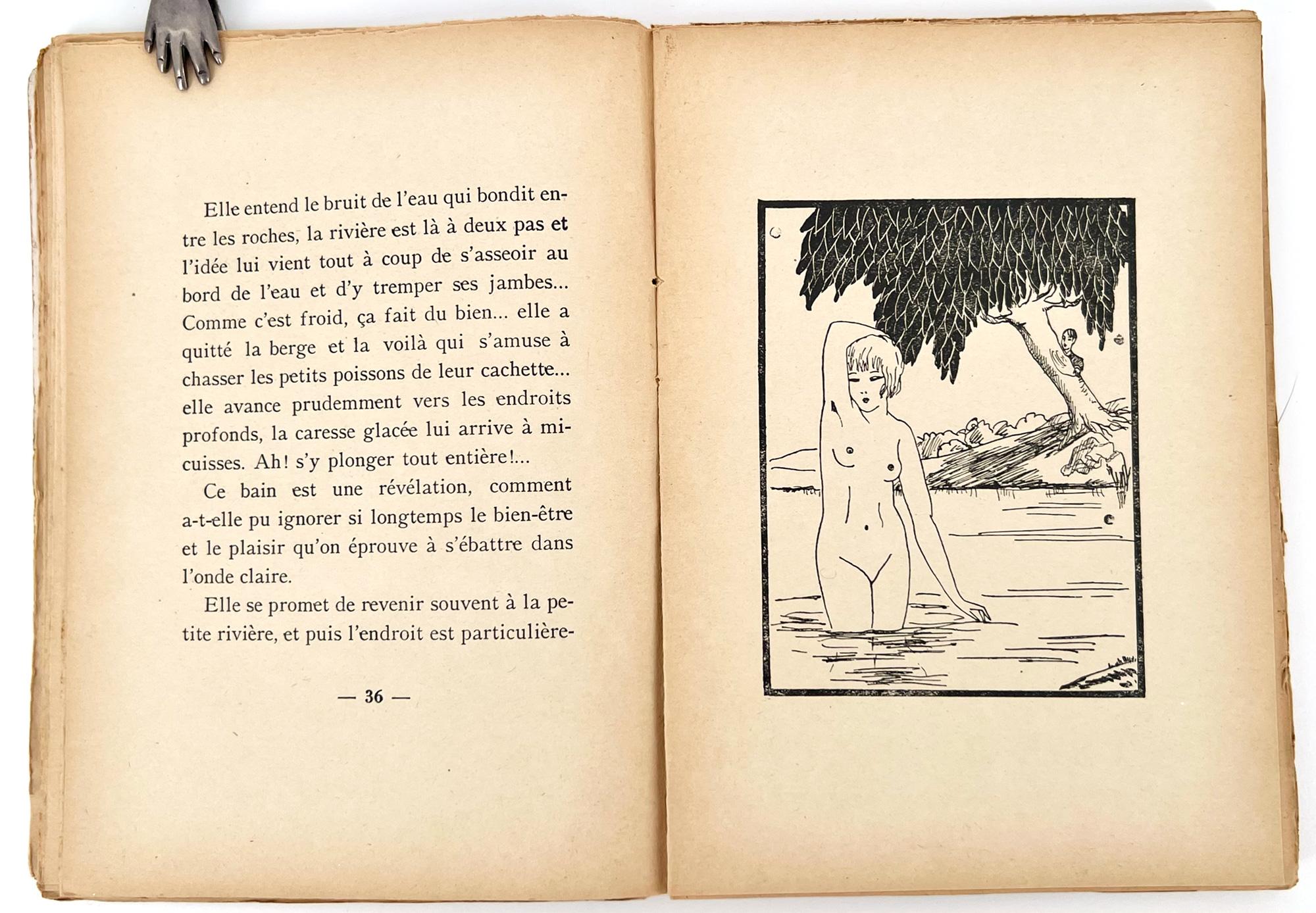 Sans Pudeur by Renée Camera, illustrations by Valti For Sale 2