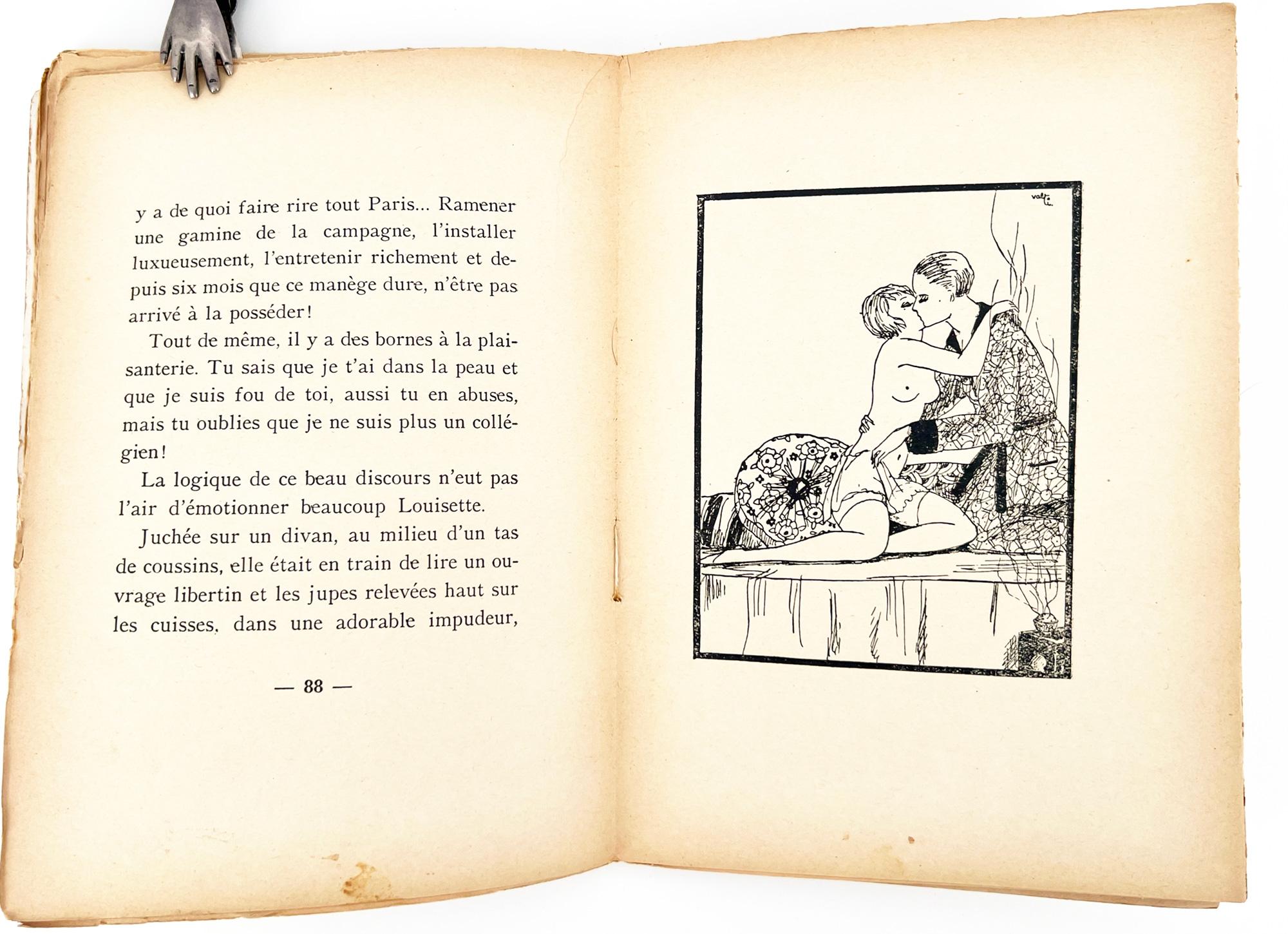 Sans Pudeur by Renée Camera, illustrations by Valti For Sale 3