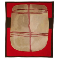 Sans Titre, arazzo della Maison Pinton, da un quadro di Pierre Dmitrienko