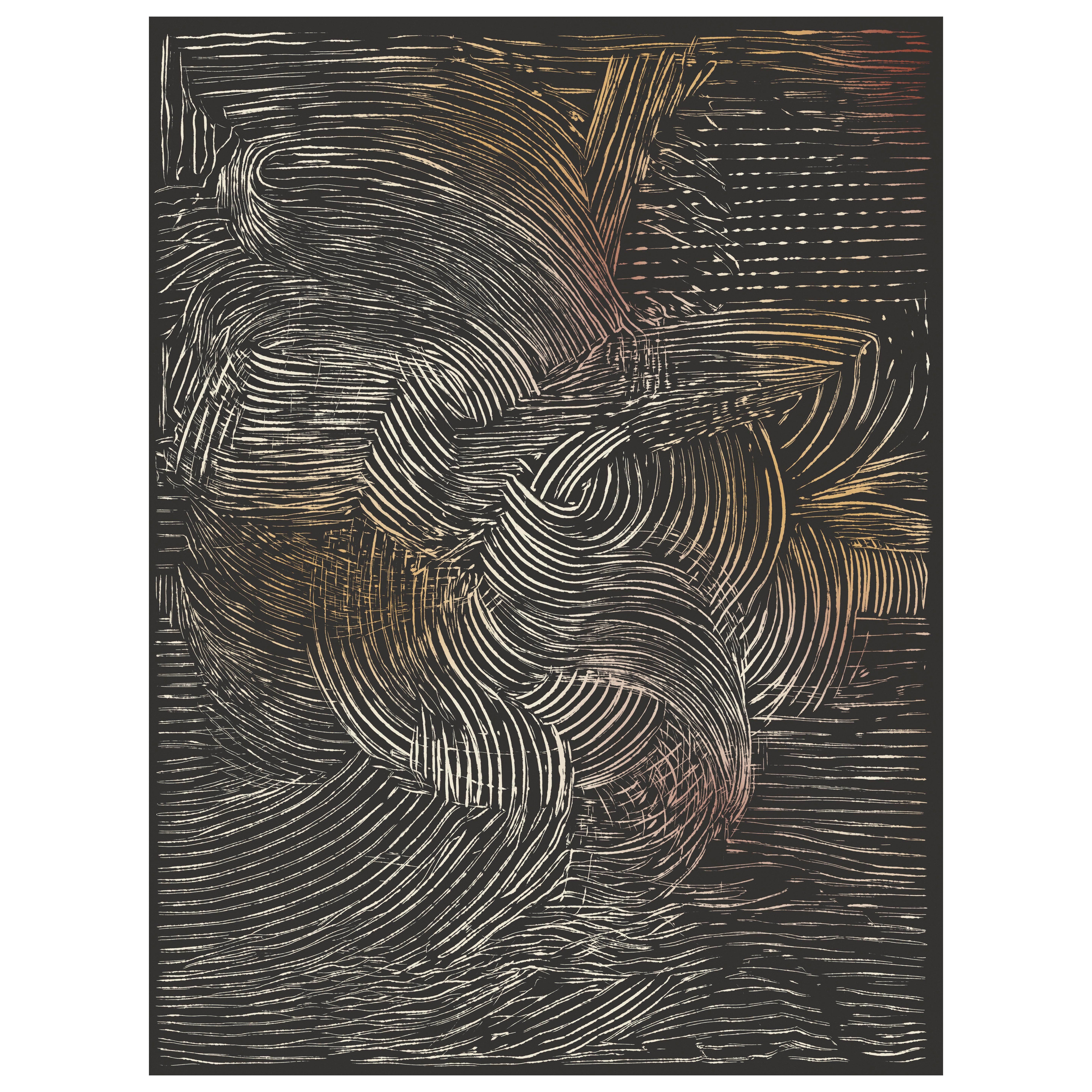 „Sansui“ Kunstdruck in limitierter Auflage von Christiane Lemieux - 30" X 40"