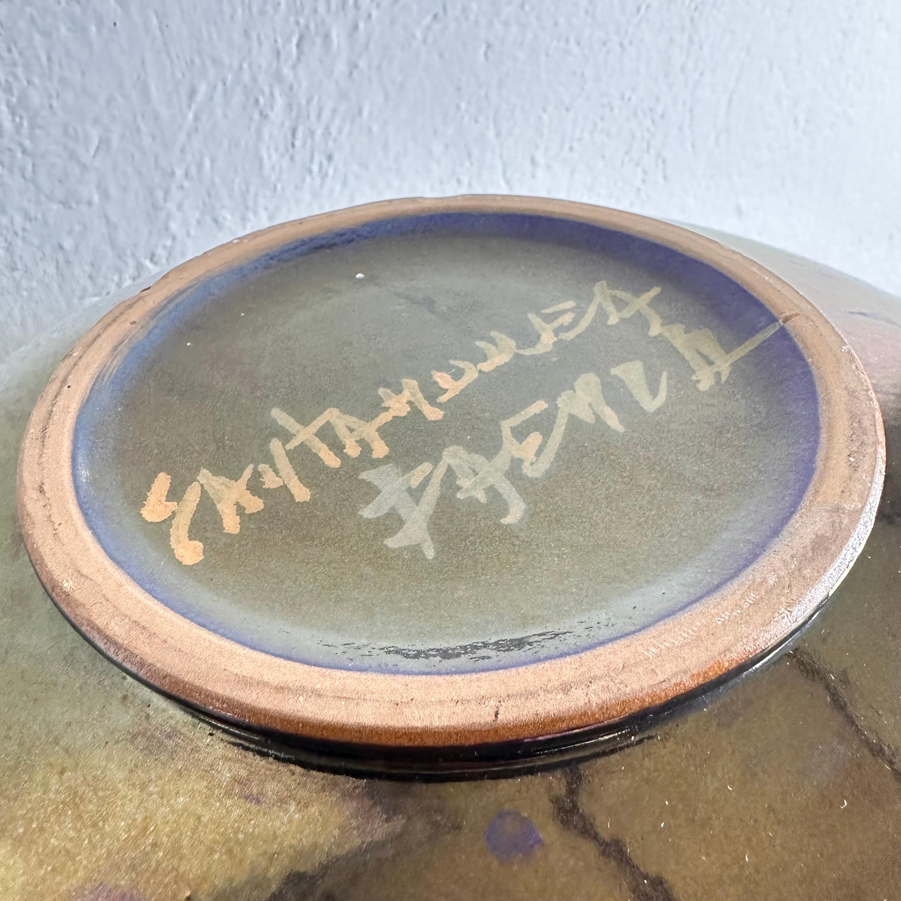 Sant' Andrea Faenza, Ceramic Plate with Metallic Luster, 1970s 3