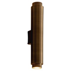 Santa 63 Wall Sconce in Aged Brass by Nuumbra