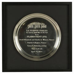 Trophée de course de chevaux Santa Anita remporté par Flamboyant