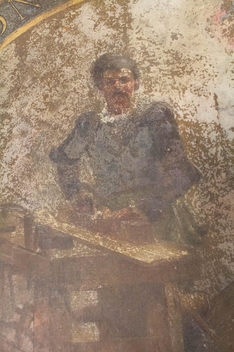 Santa Anna Painting Patron Saint of Sailors, French