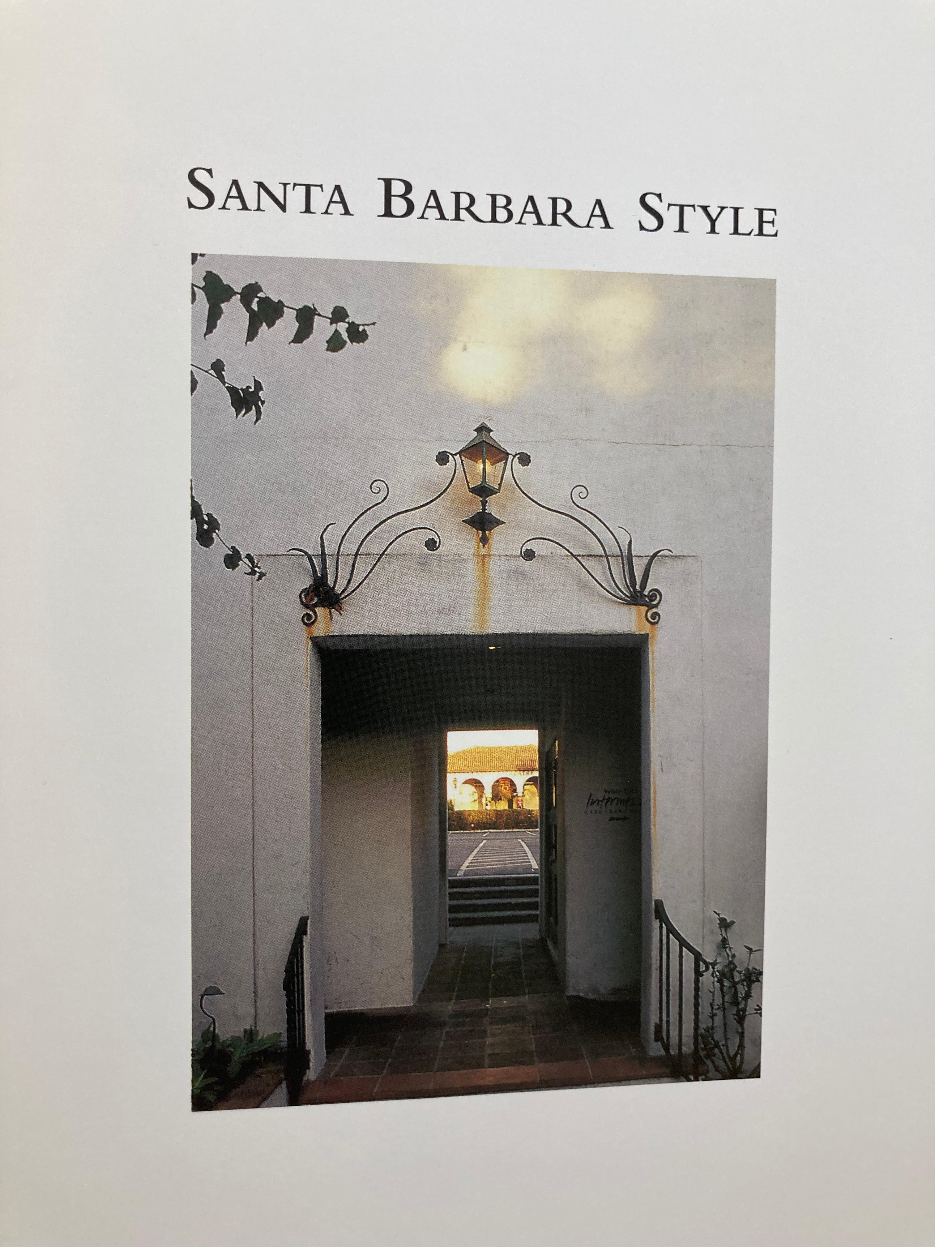 Spanish Colonial Santa Barbara Style Kathryn Masson Book