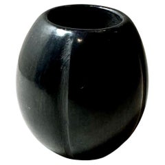 Santa Clara Black Pottery Bowl